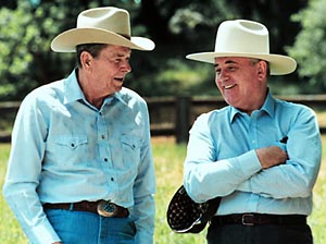 Reagan och Gorbatjov